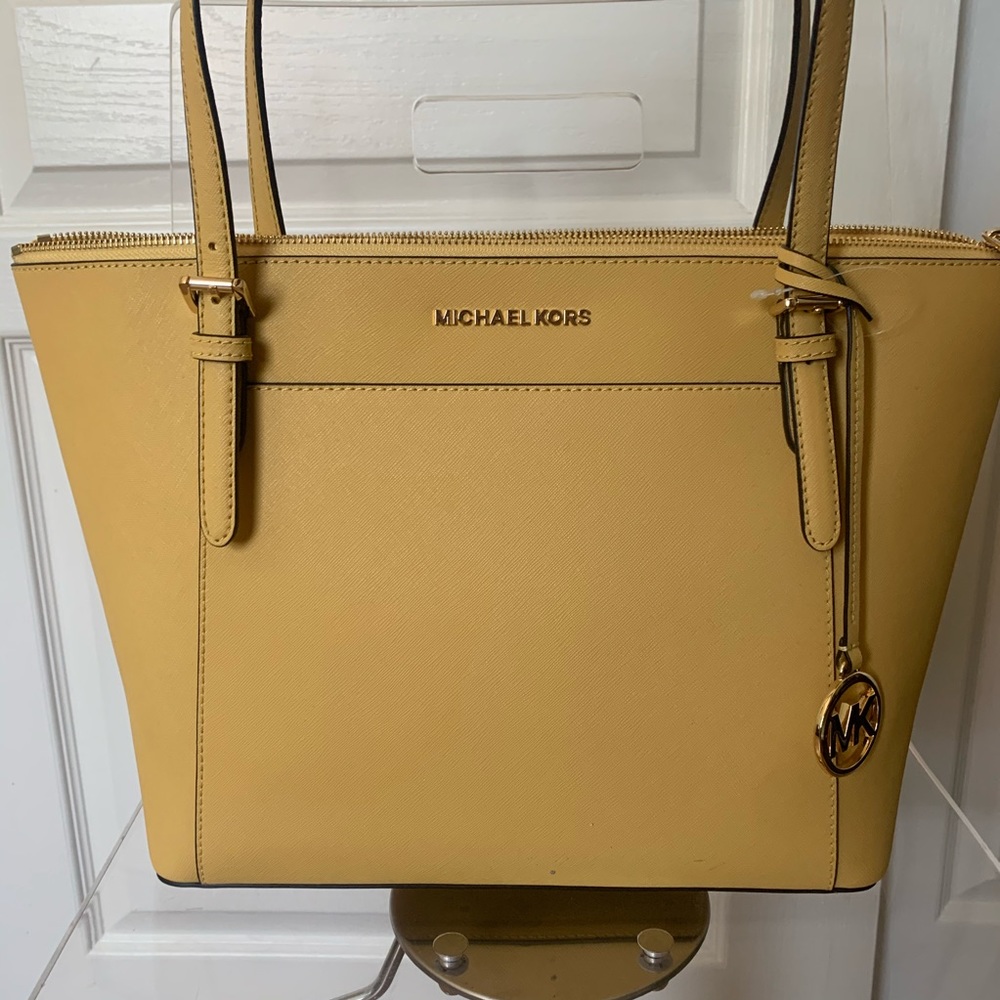 Michael Kors Yellow Handbag